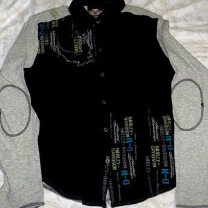 3 for $25 Harley Davidson Women’s Snap Button-Up along-Sleeve